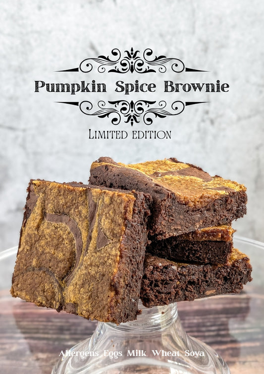 Pumpkin Spice Brownie (Limited Edition) - 2 pieces